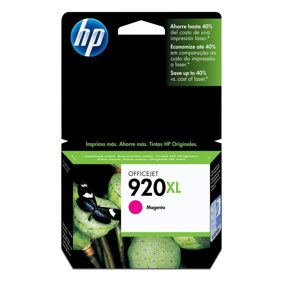 CARTUCHO HP 920XL ORIGINAL (CD973AL) MAGENTA 6,5ML — foto 1