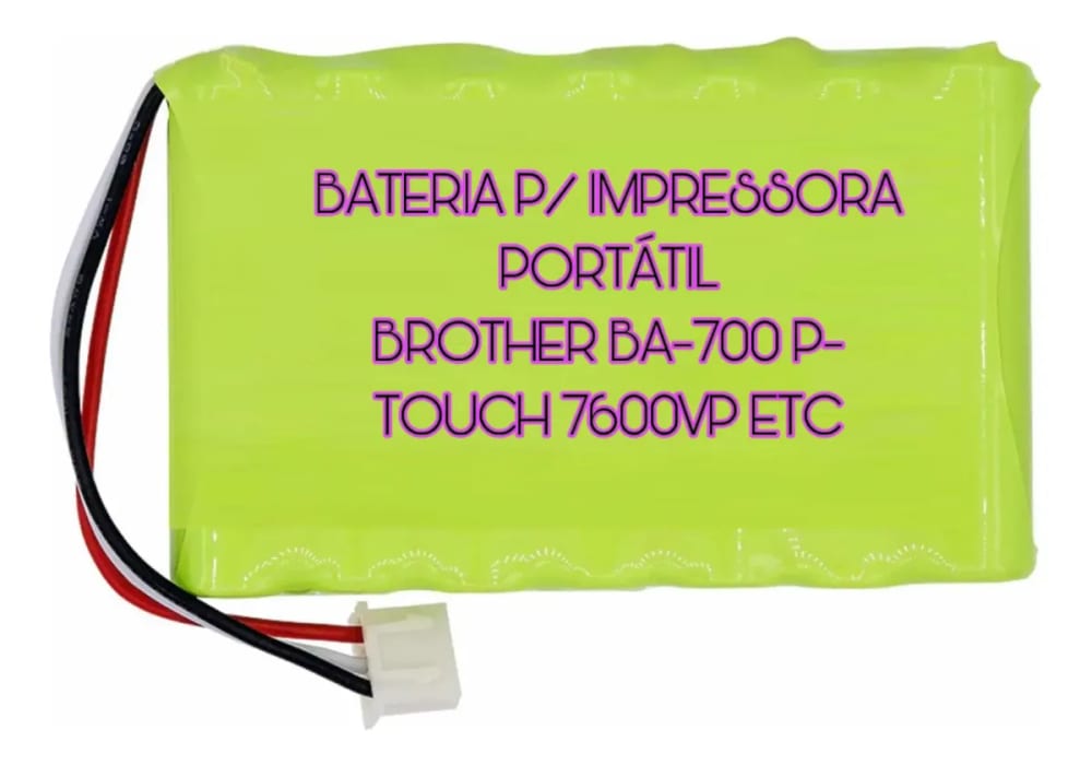 Bateria P/ Rotulador Brother Pt-760 Ba-7000 P-touch 7600vp