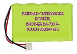 Bateria P/ Rotulador Brother Pt-760 Ba-7000 P-touch 7600vp — foto 1