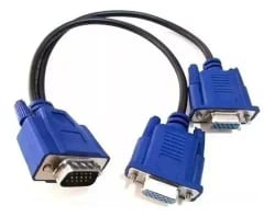 Cabo Adaptador Y VGA Duplicador VGA — foto 1