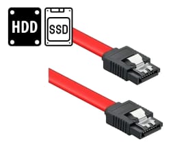 Cabo SATA de Dados 0.50 CM C Trava Pluscable — foto 2