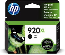 Cartucho HP 920XL Original (CD975AL) Preto 29 ML