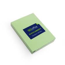 Bloco Adesivo Go Office 75x100mm Verde Pastel